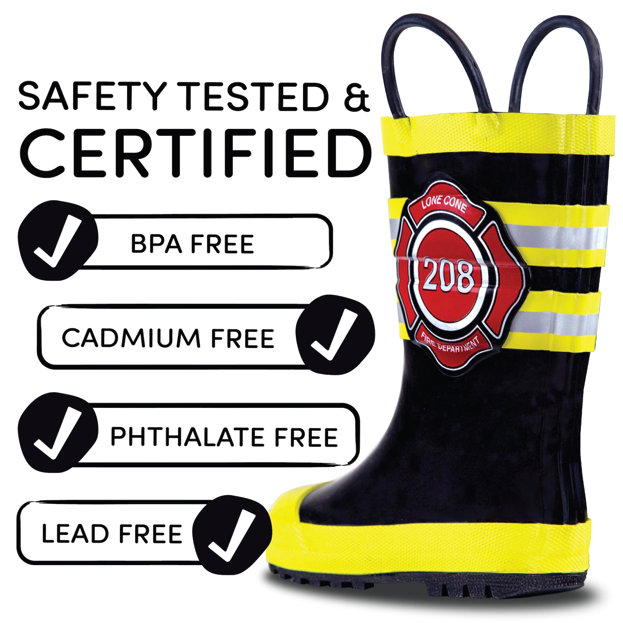 Fire Chief Rain Boot