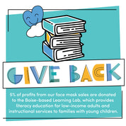 Variety 5-Pack - Sharks & Dinos Reusable Face Masks